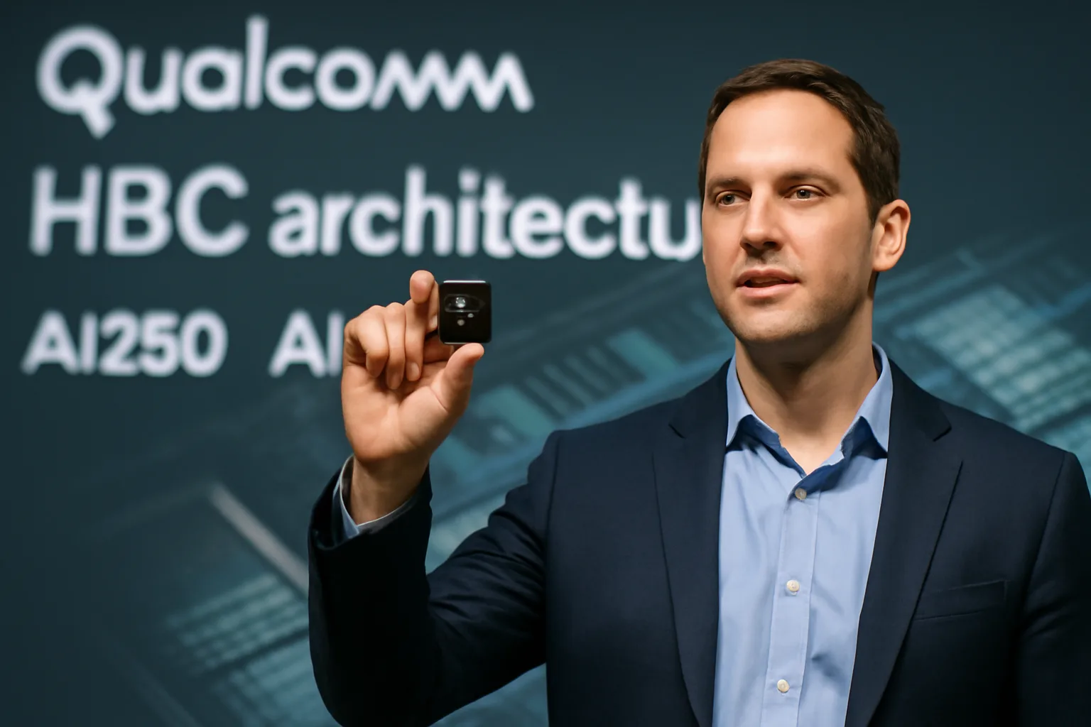 Qualcomm представя HBC архитектура за AI с нови ускорители AI250 и AI350