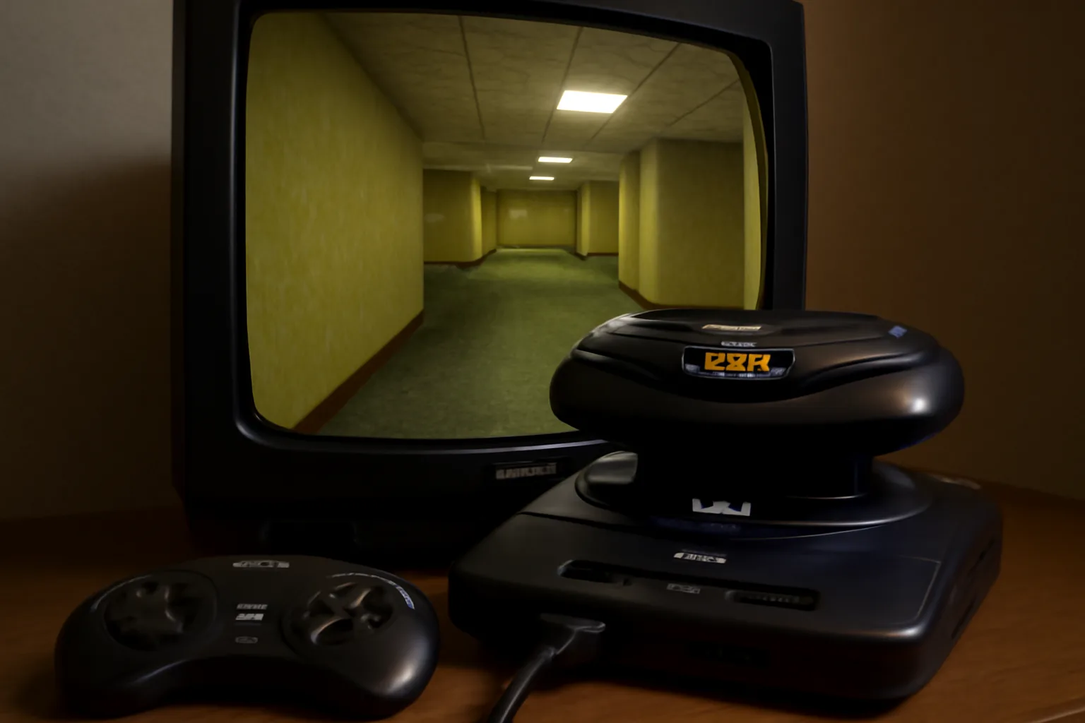 Backrooms 32X: Ново ниво на ретро гейминг за Sega 32X с първо лице и лъчево проследяване