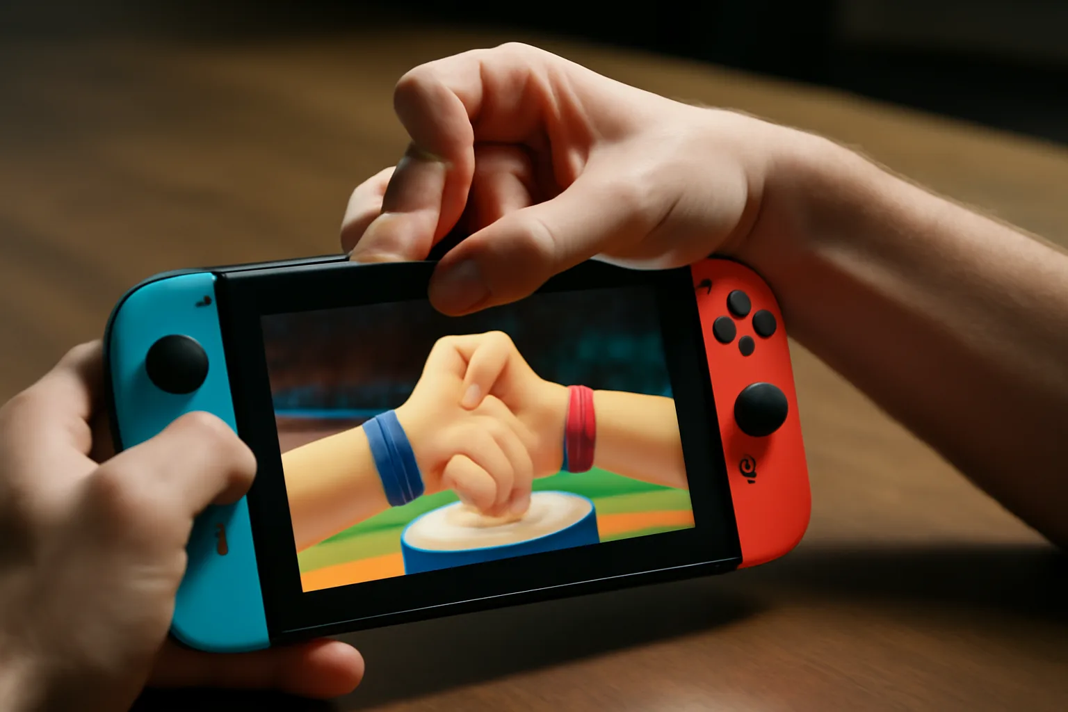 Nintendo подготвя нов спортен пакет за Switch 2 с уникална игра за борба с палци