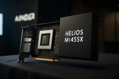 AMD представя Helios MI455X – нова AI платформа с Ethernet свързаност