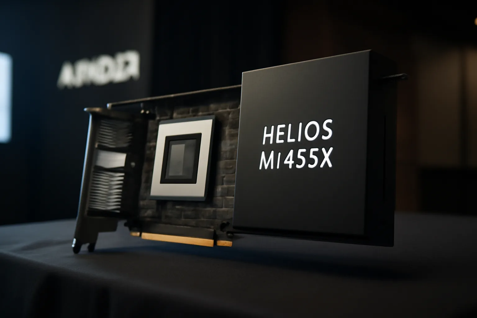 AMD представя Helios MI455X – нова AI платформа с Ethernet свързаност