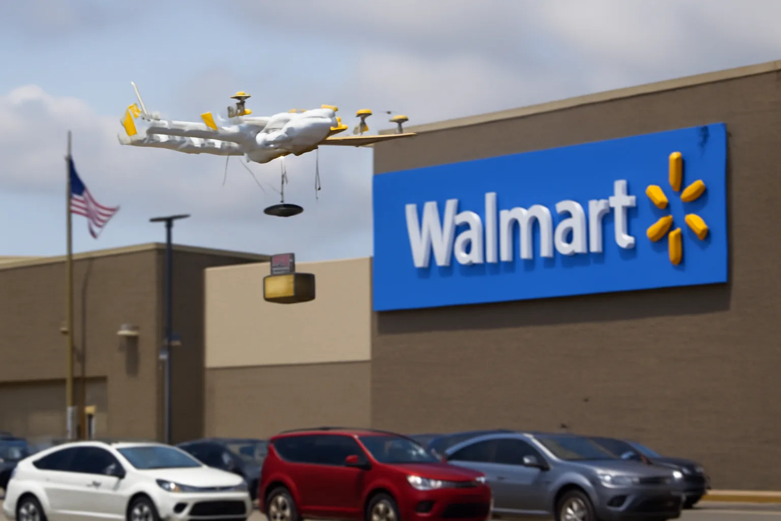 Wing разширява услугата си за доставка с дронове в САЩ чрез партньорство с Walmart