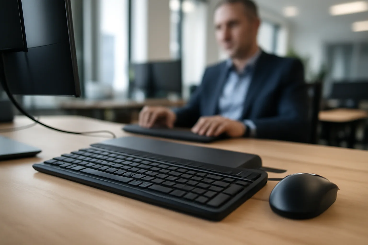 HP EliteBoard G1a: Компютър в клавиатура с фокус към корпоративния сектор