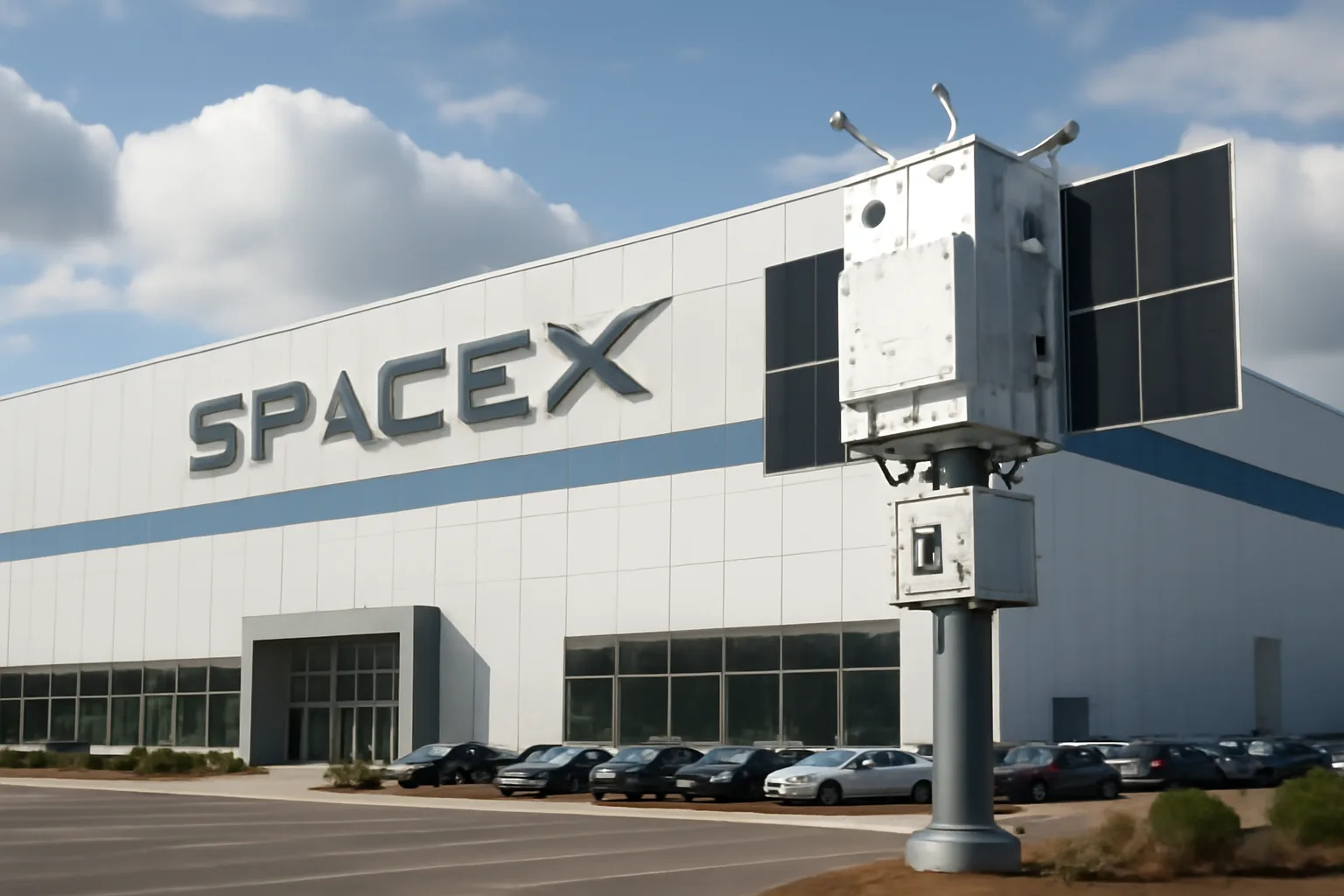 SpaceX представя Gigasat – нова фабрика за масово производство на AI сателити в орбита