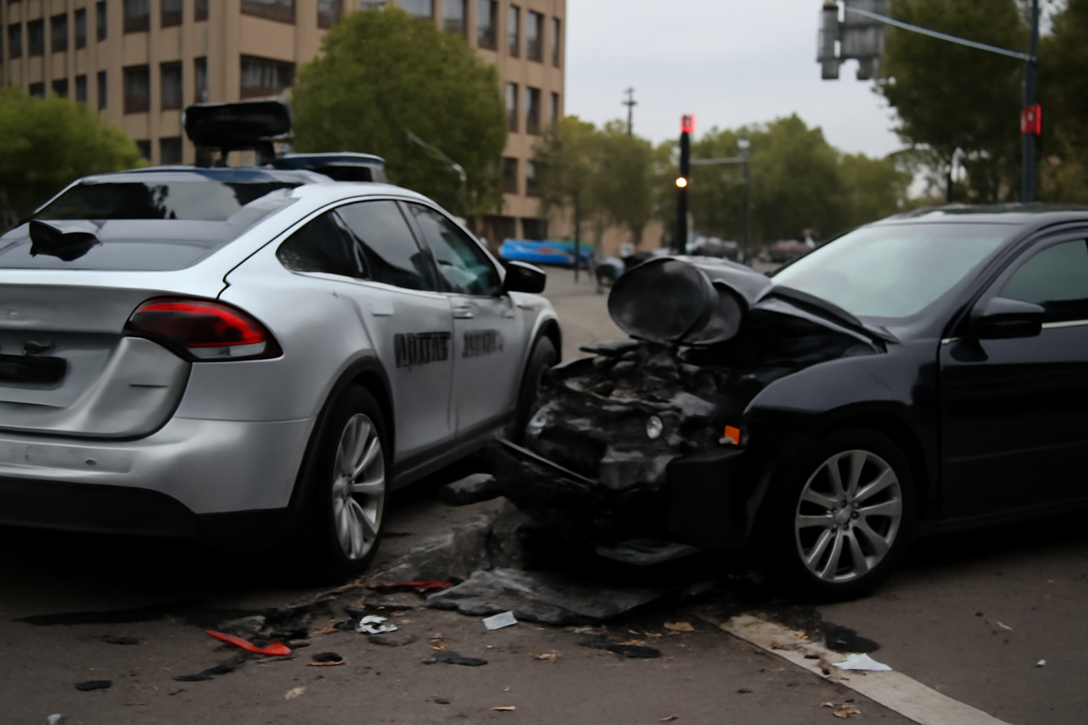 Новите данни за катастрофи показват бавния напредък на роботакситата на Tesla
