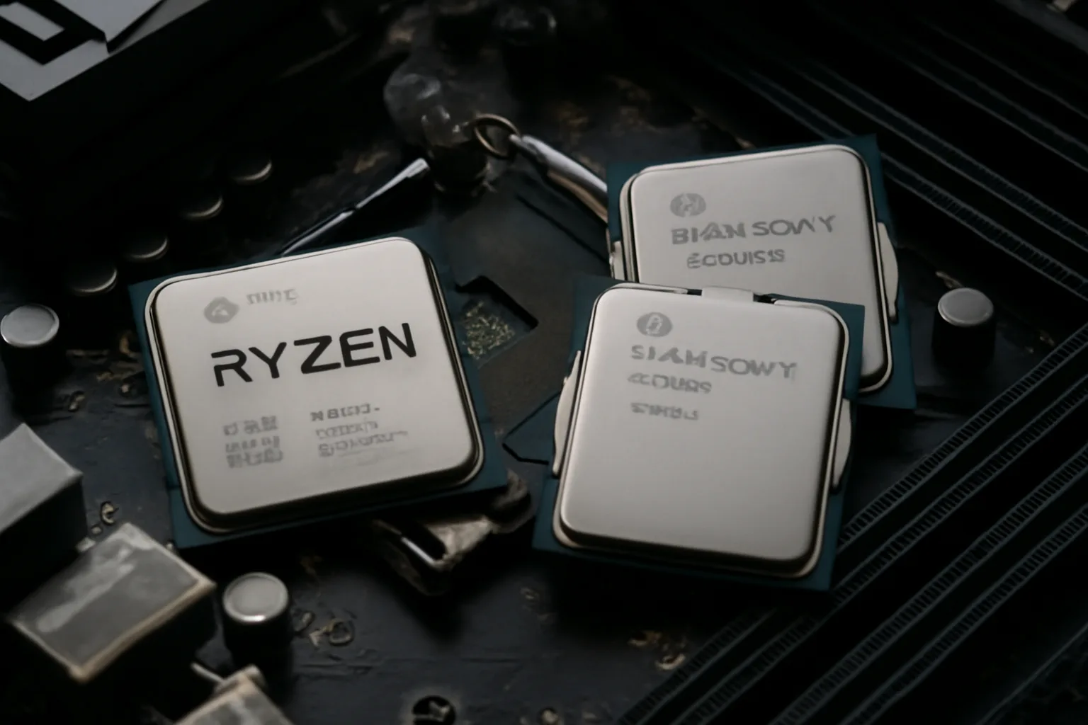 Сравнение на бюджетни процесори около $100: Ryzen 5 5500 срещу Intel Core i3-14100F и i3-12100F с DDR4 памет