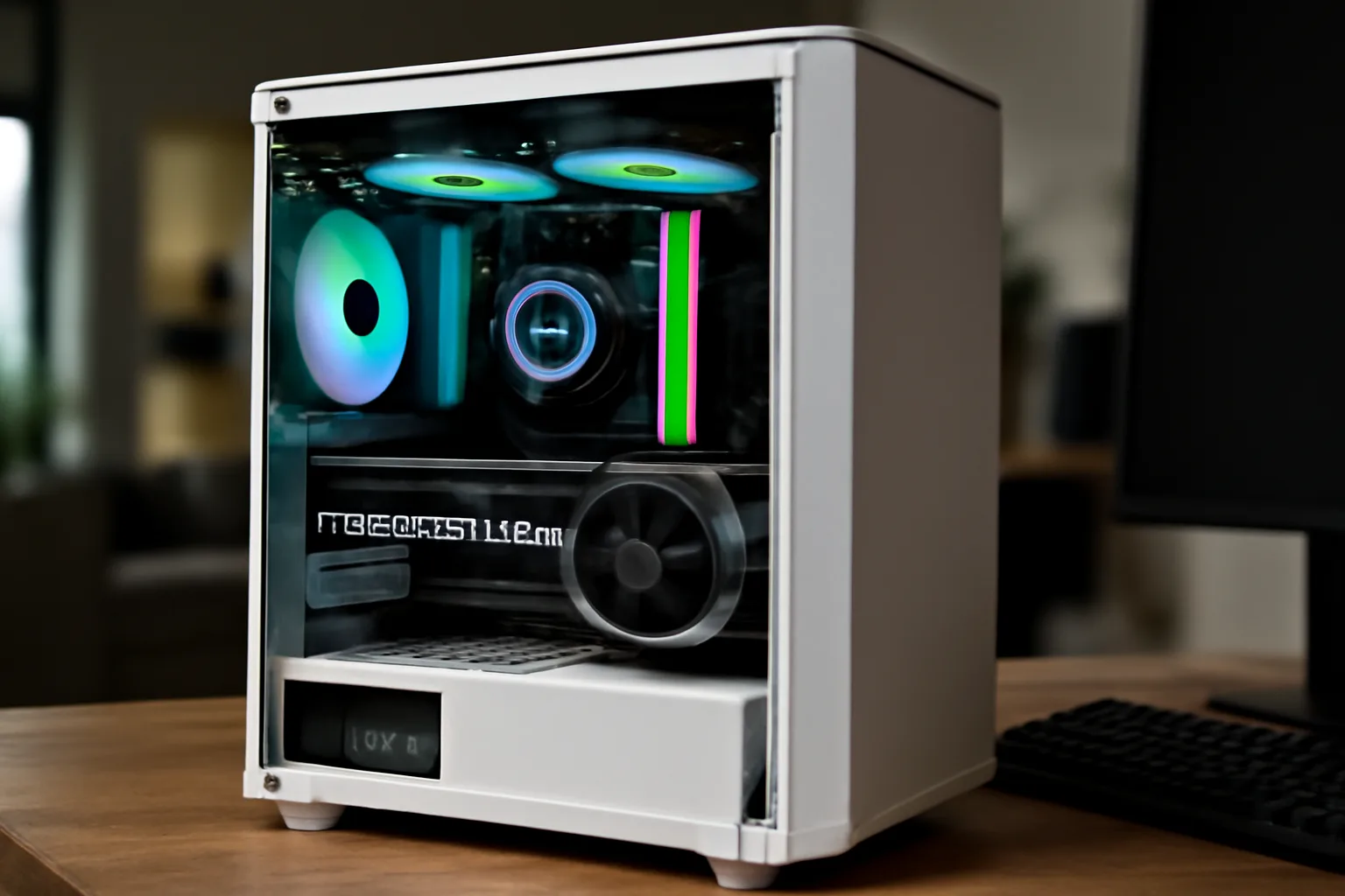 Намаление на ABS Kaze II Aqua гейминг компютър с Intel i9-14900KF и RTX 5070 Ti на Newegg
