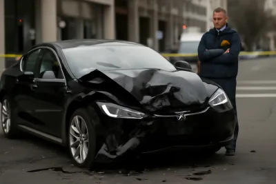 NTSB потвърждава: Шофьорът на Tesla е натиснал педала на газта преди катастрофата, а не автопилотът
